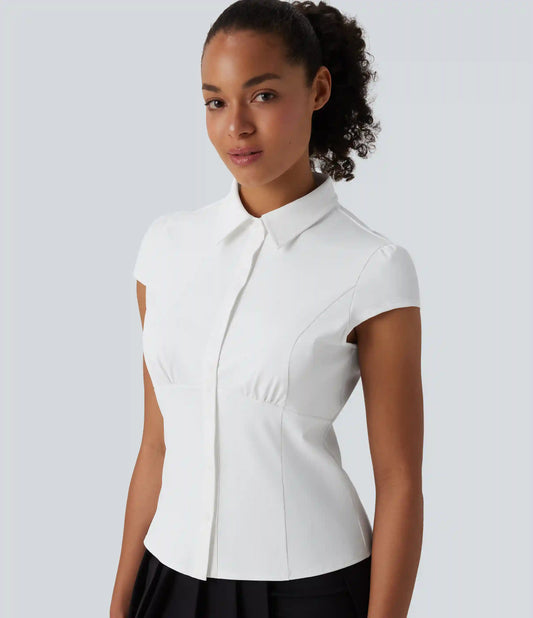 Short Sleeve Wrinkle-resistant Quick Dry Casual Shirt