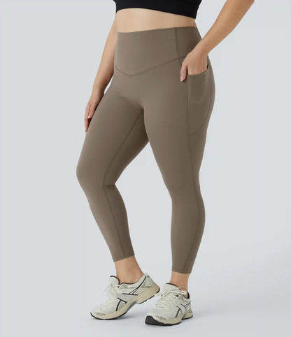 Halara UltraSculpt™ High Waisted Tummy Control Pocket Shaping Training Plus Size Leggings