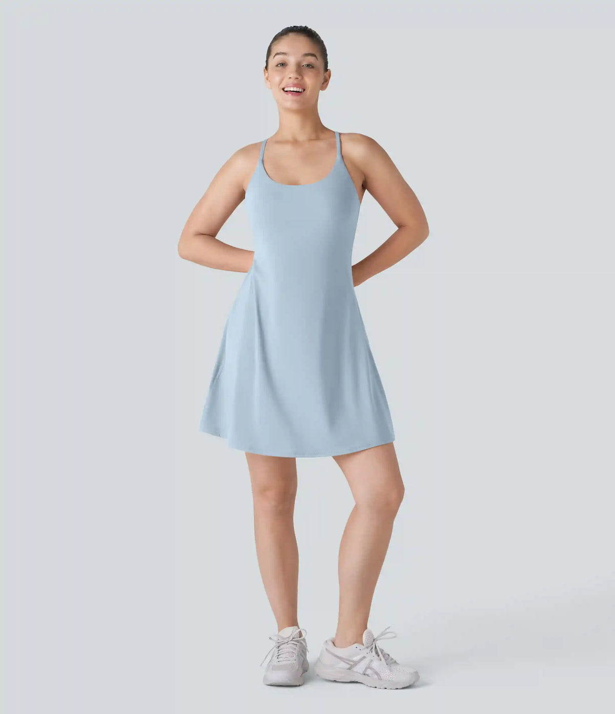 SoftlyZero™ Plush Backless Active Dress-Longer Length-Easy Peezy Edition
