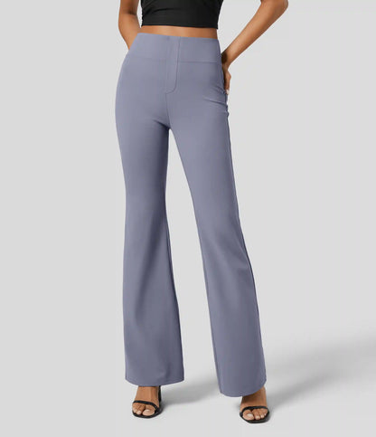 Halara Flex™ High Waisted Back Side Pocket Slight Flare Work Pants