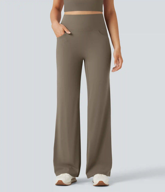 Halara UltraSculpt™ High Waisted Tummy Control Straight Leg Yoga Pants with Pockets
