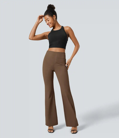 Halara Flex™ High Waisted Back Side Pocket Slight Flare Work Pants