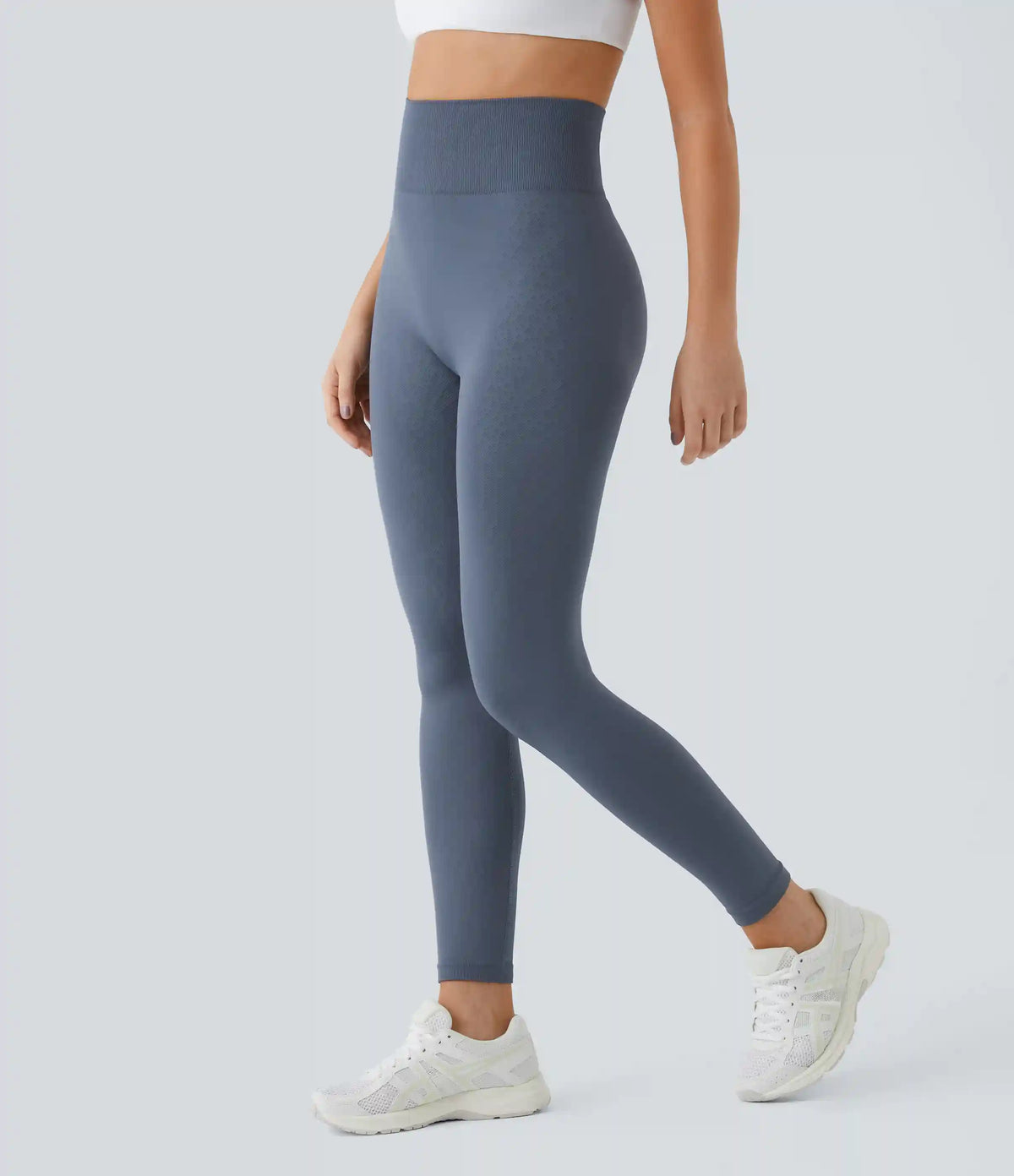 OneForm Seamless Flow High Waisted Ruched Plain Leggings