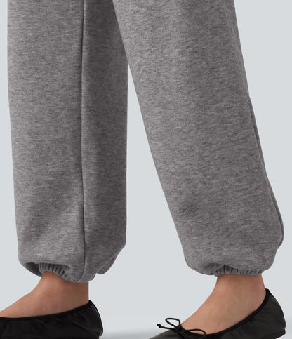 Mid Rise Drawstring Casual Sweatpants with Pockets