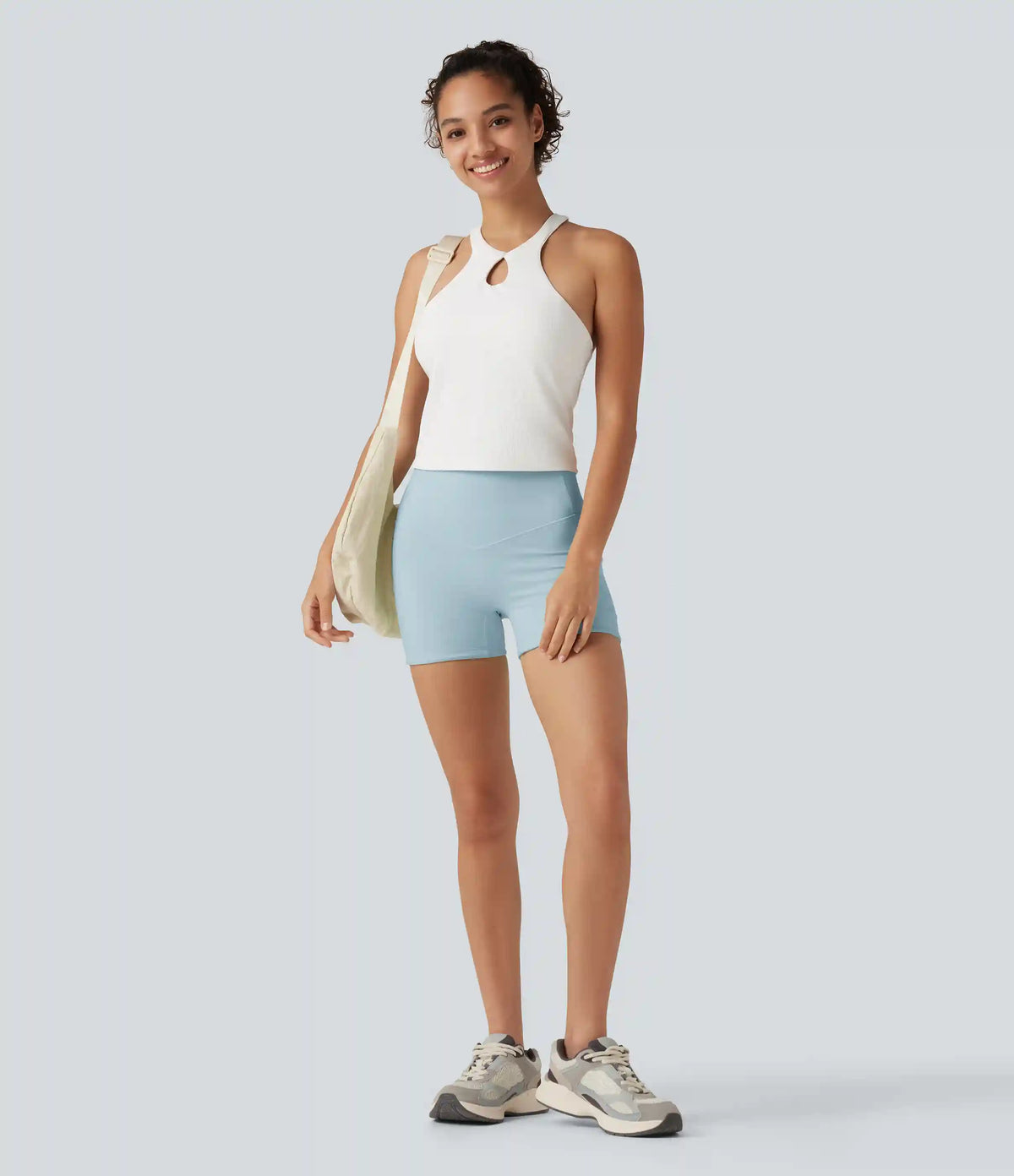 Halara UltraSculpt™ High Waisted Tummy Control Shaping Training Biker Shorts 3'' with Pockets