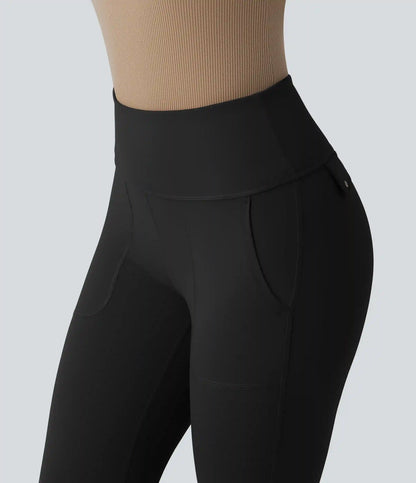 Halara UltraSculpt™ High Waisted Tummy Control Casual 7/8 Leggings with Pockets