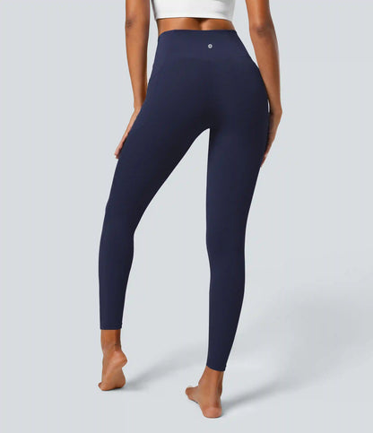 SoftlyZero™ Crossover Pocket Plain Leggings