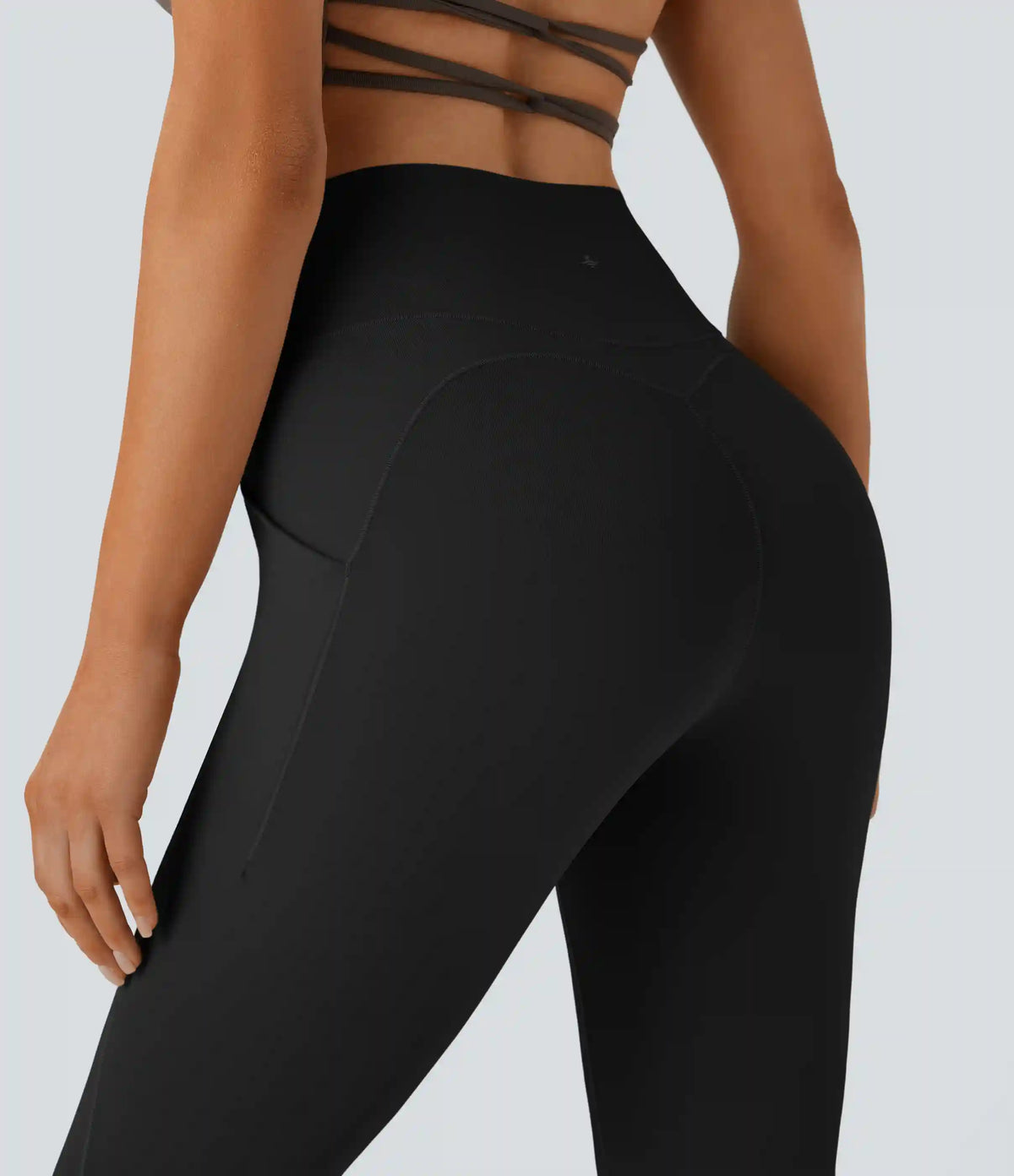 SoftlyZero™ QuickDry High Waisted Tummy Control Pocket Yoga Flare Leggings