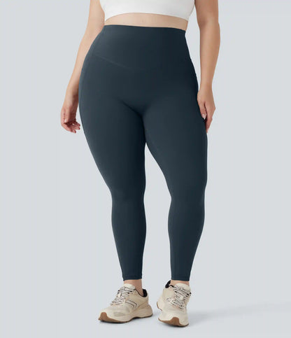 Plus Size Halara UltraSculpt™ High Waisted Butt Lifting Tummy Control Shaping Training Leggings with Pockets