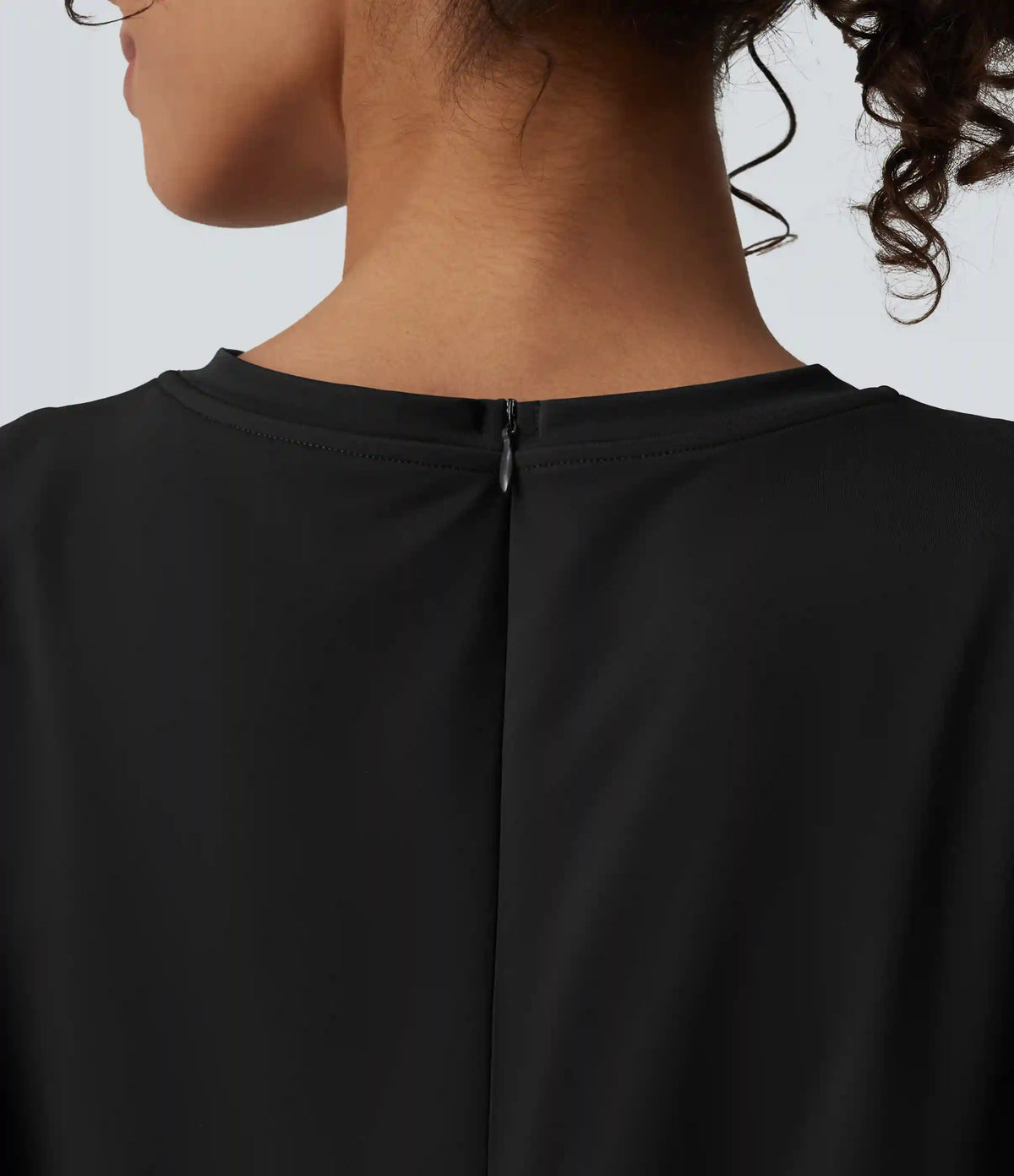 Round Neck Sleeveless Tie-front Cool Touch Casual Romper with Pockets-Easy Peezy-UPF50+