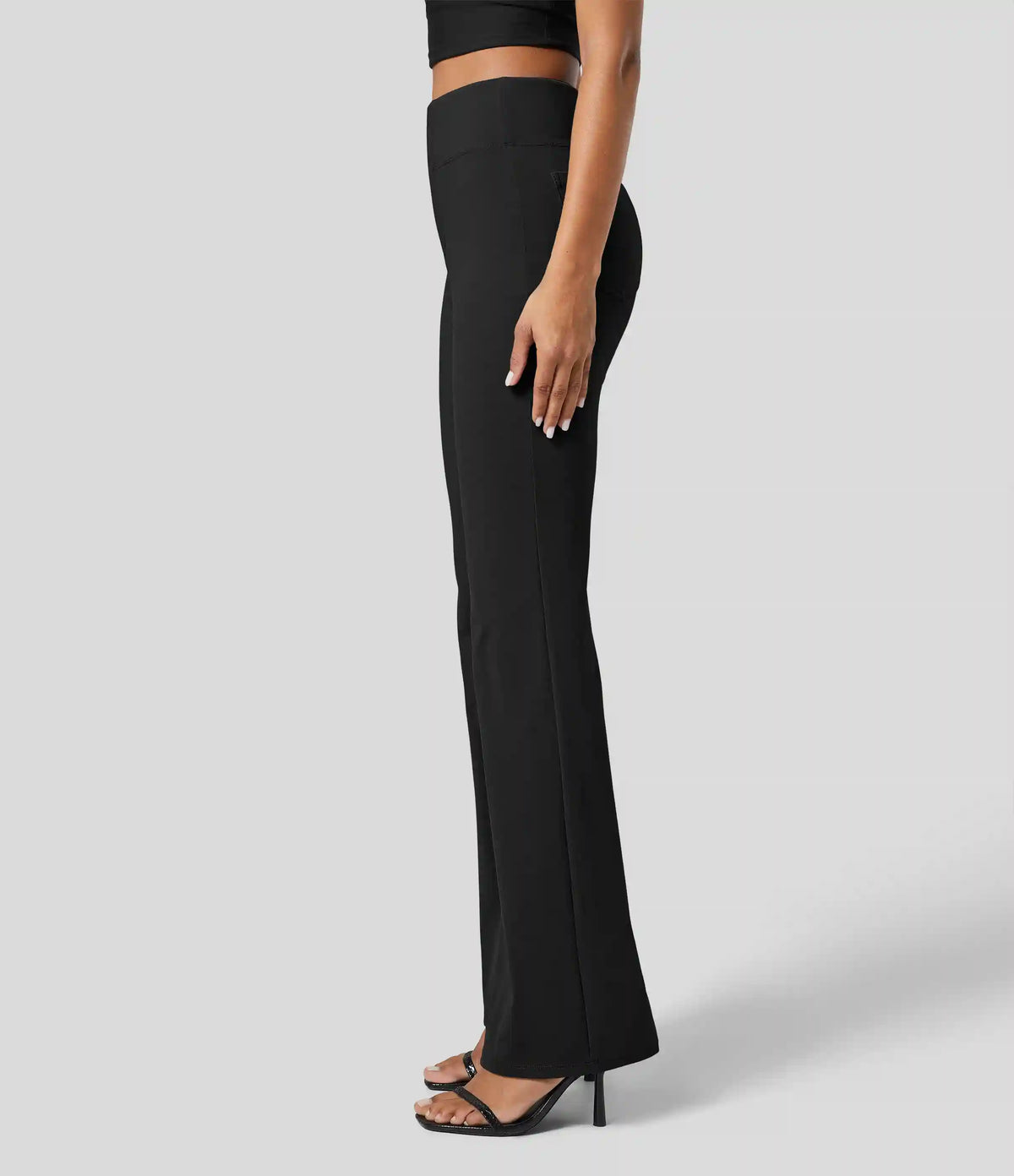 Halara Flex™ High Waisted Back Side Pocket Slight Flare Work Pants