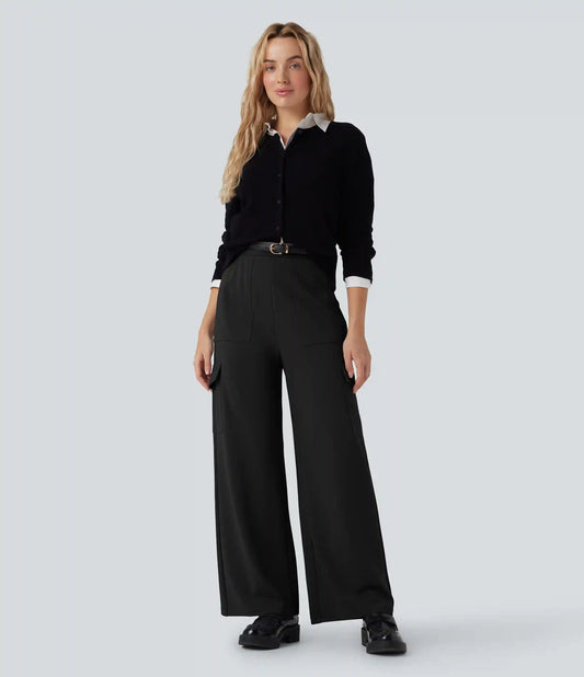 Halara Flex™ High Waisted Straight Leg Cargo Work Pants with Pockets
