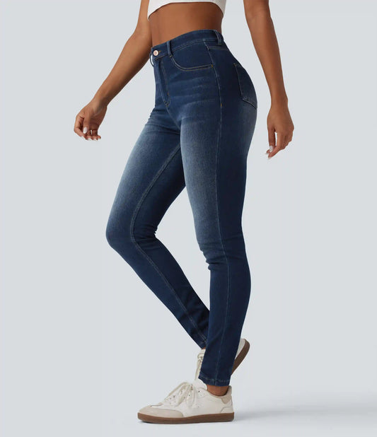 Halara Flex™ High Waisted Casual Skinny Jeans with Pockets