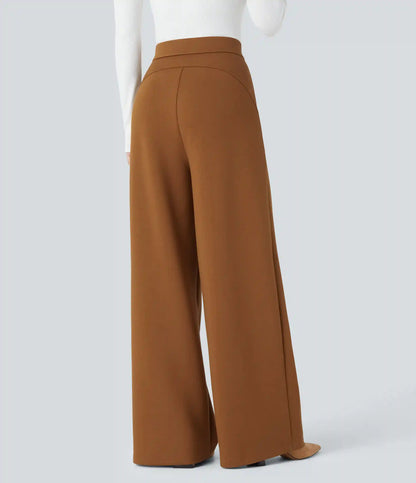 Halara Flex™ High Waisted Pocket Wide Leg Work Pants
