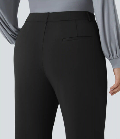 Halara Flex™ High Waisted Zipper Pocket Straight Leg Plus Size Work Pants