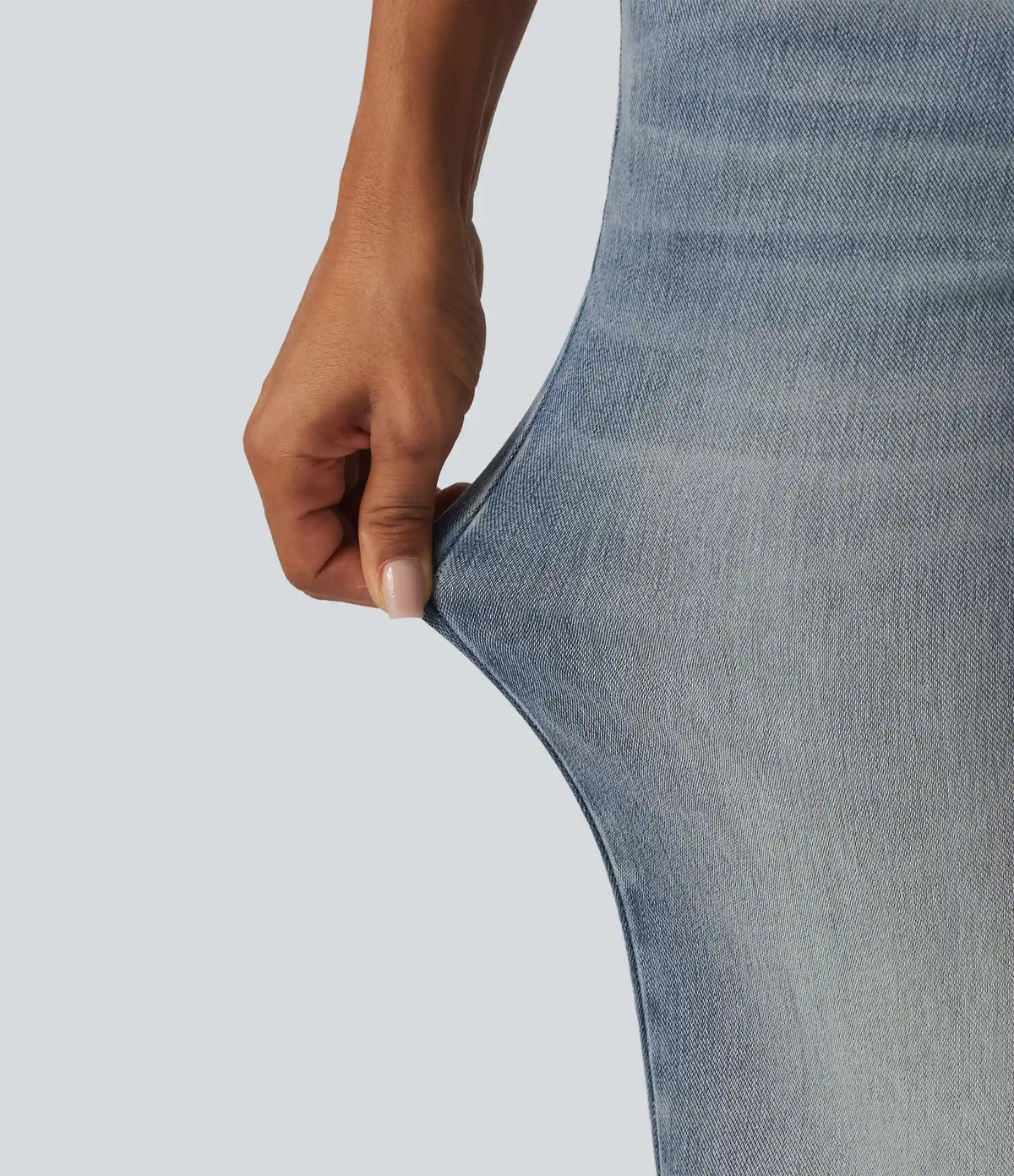 Halara Flex™ Low Rise Flare Casual Jeans with Pockets