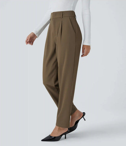 Halara Flex™ High Waisted Pocket Solid Work Tapered Pants