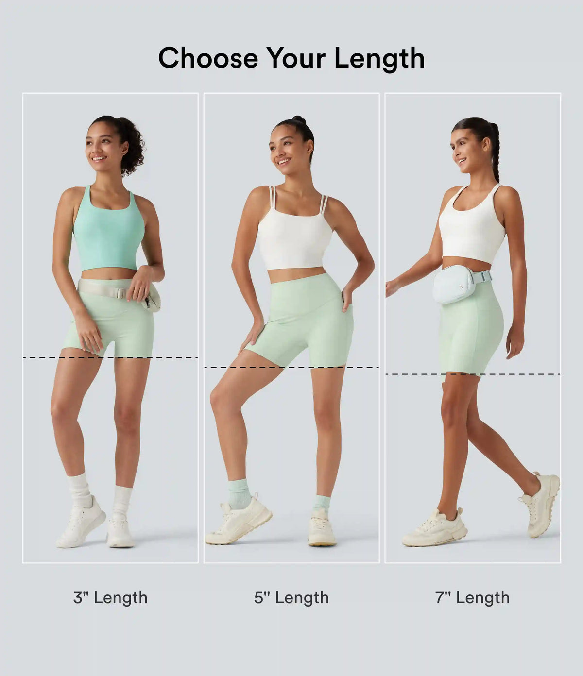 Halara UltraSculpt™ High Waisted Tummy Control Shaping Training Biker Shorts 3'' with Pockets
