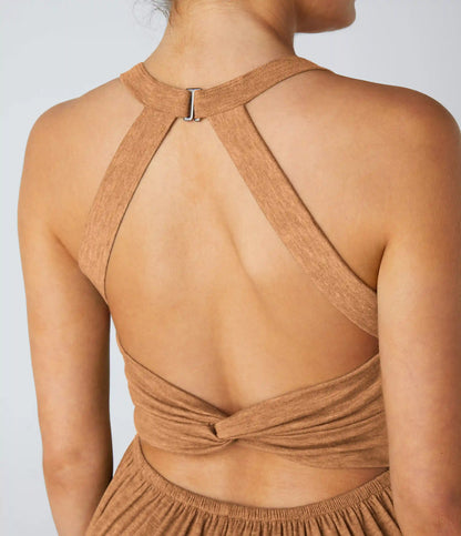 U Neck Pocket Harem Casual Jumpsuit-Easy Peezy Edition