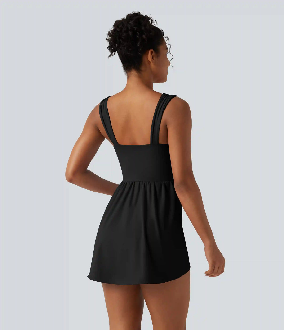 SoftlyZero™ Plush Sweetheart Neck Built-in Bra 2-in-1 Micro Mini Casual Dress with Pocket-Easy Peezy Edition