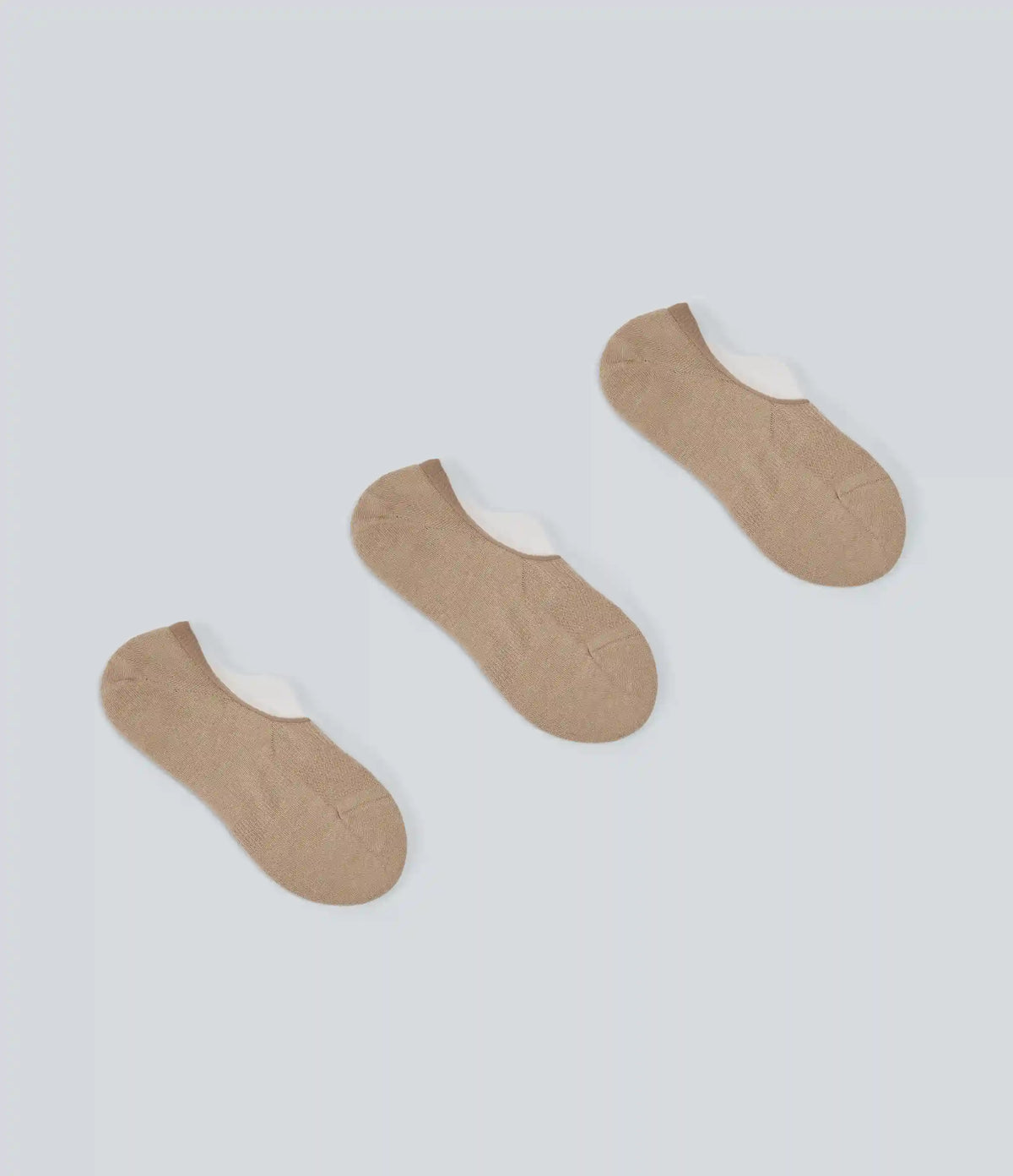 Plain Casual No Show Socks