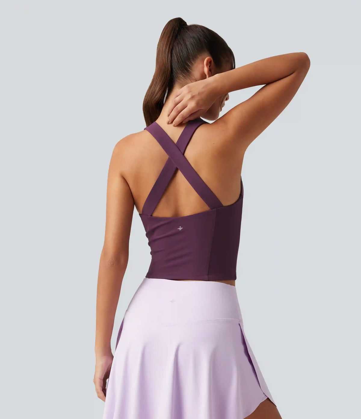 SoftlyZero™ V Neck Built-in-Bra Yoga Tank Top