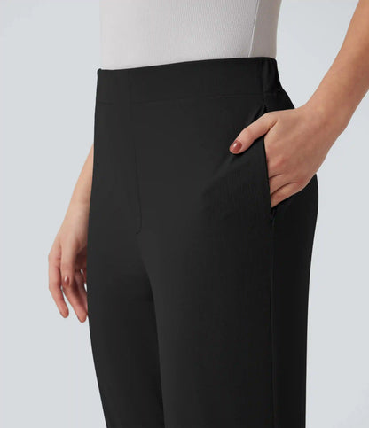 Halara Flex™ High-waisted Work Straight-leg 7/8 Pants with Pockets