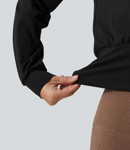 SoftlyZero™ Airy V Neck Long Sleeve InstantCool Yoga Sports Top