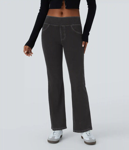 Halara Flex™ Low Rise Pockets Casual Bootcut Jeans
