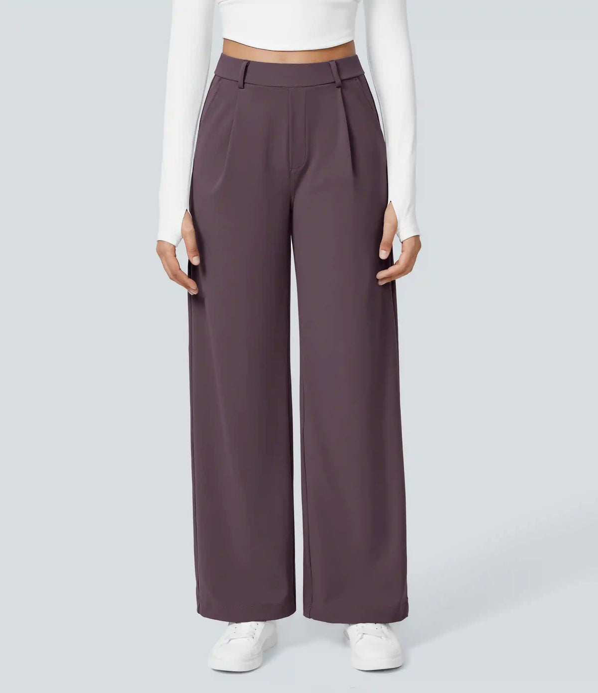Halara Flex™ DayStretch High Waisted Pocket Straight Leg Work Pants