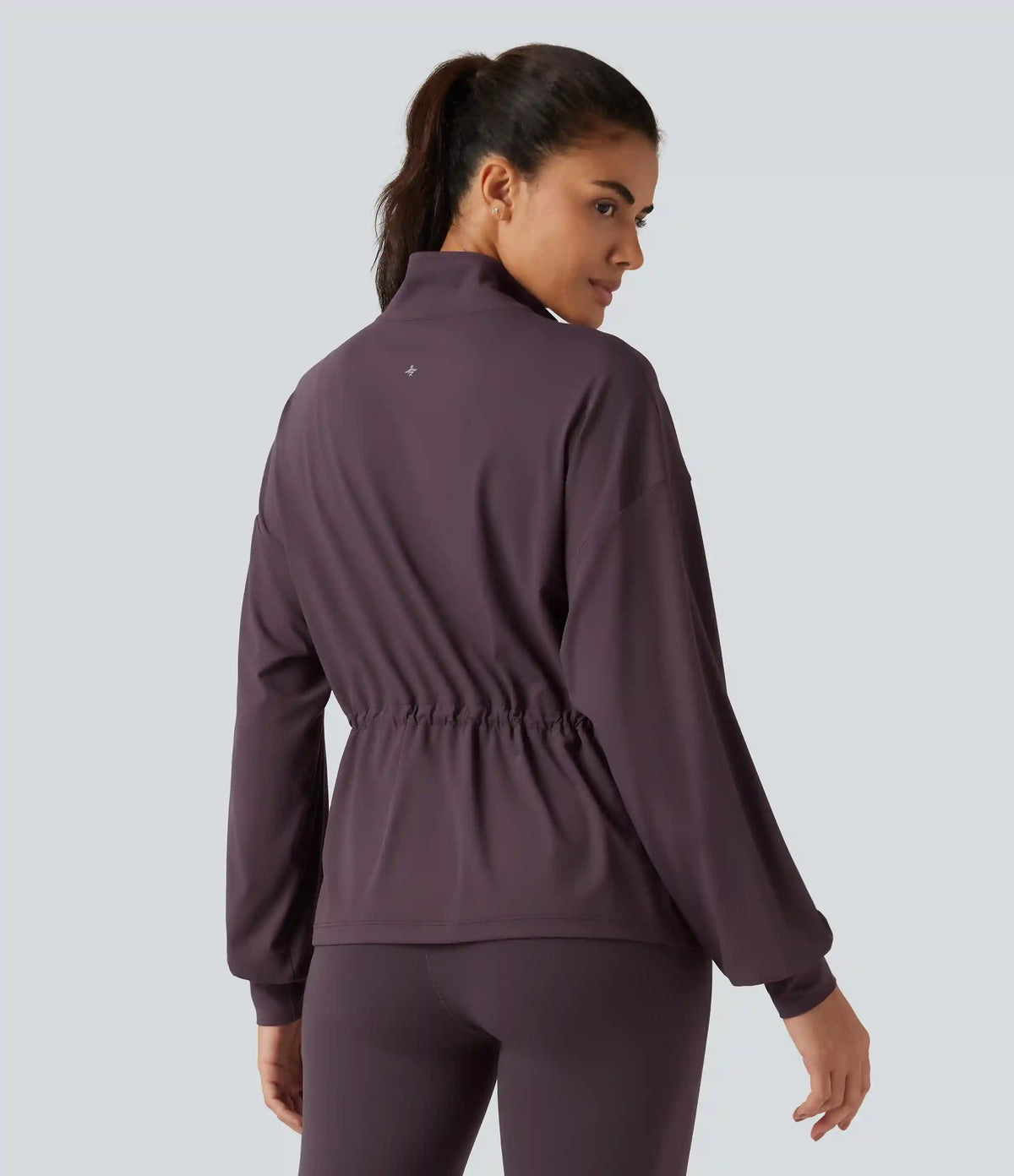 SoftlyZero™ High Neck Long Sleeve Yoga Jacket