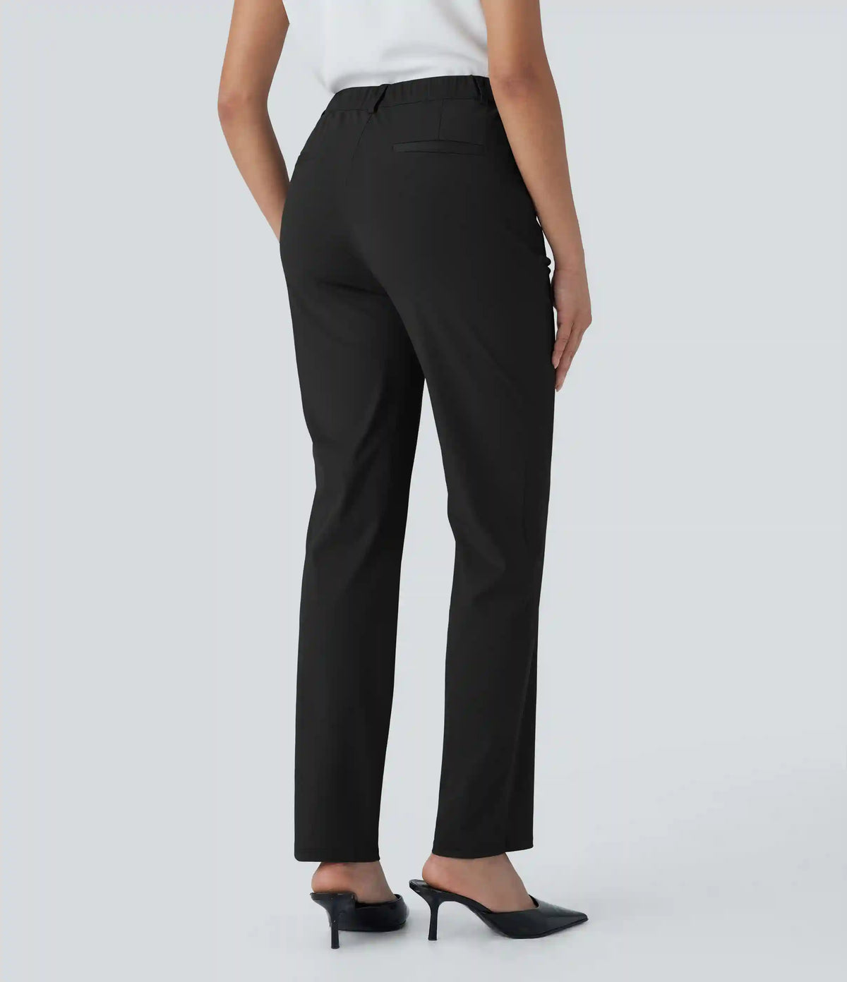 Mid Rise InstantCool Work Pants with Pockets