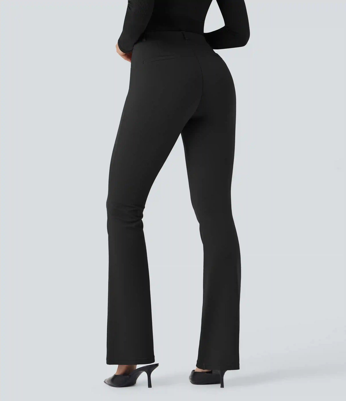 Halara Flex™ Mid Rise Tummy Control Work Bootcut Pants