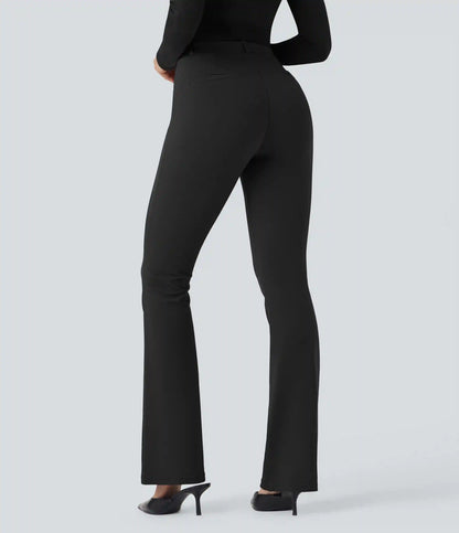 Halara Flex™ Mid Rise Tummy Control Work Bootcut Pants