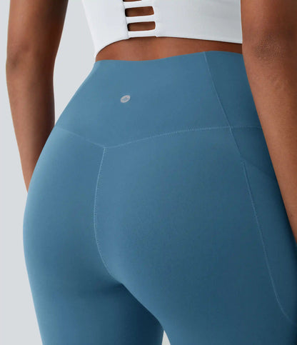 SoftlyZero™ Crossover Pocket Plain Leggings