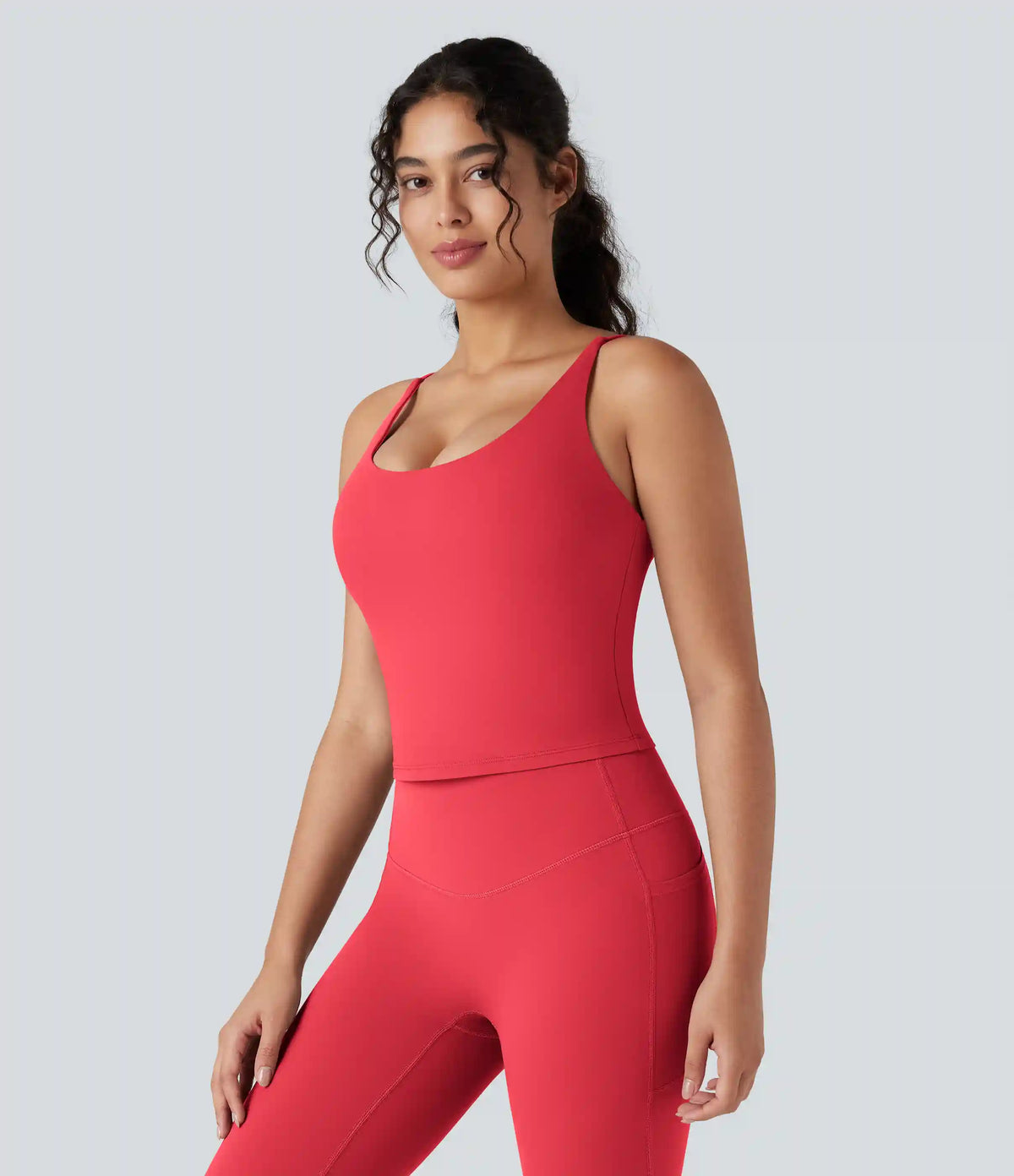 Halara UltraSculpt™ U Neck Yoga Tank Top