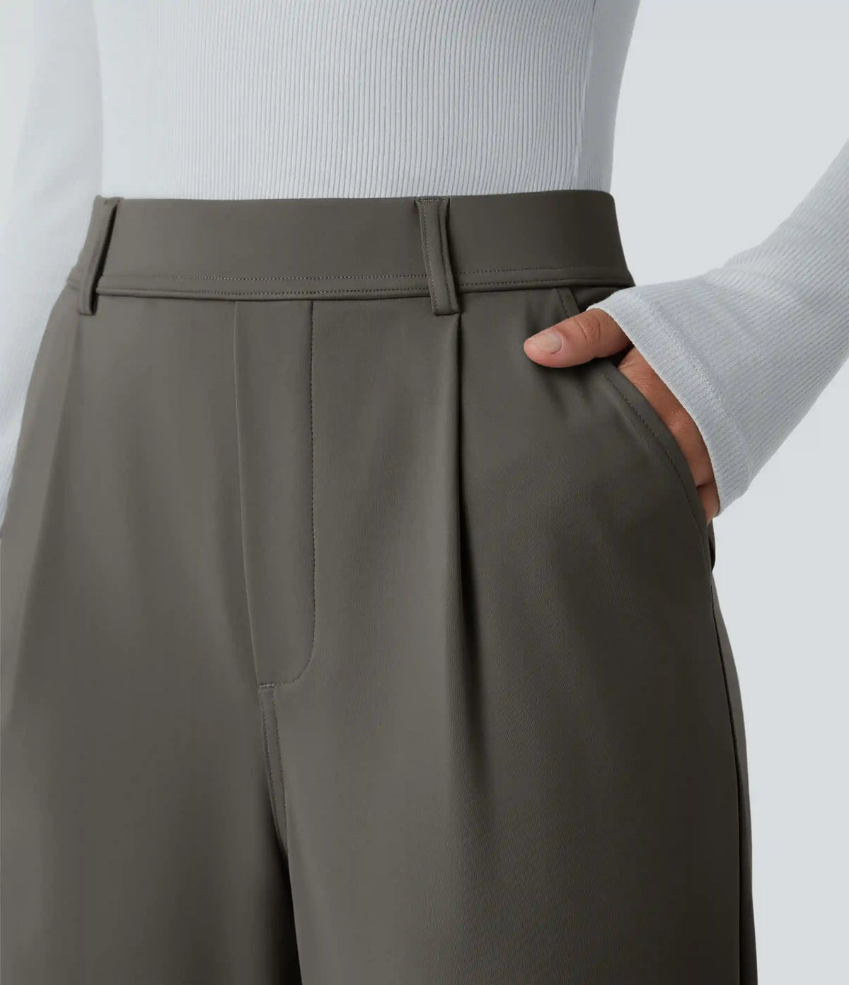 Halara Flex™ DayStretch High Waisted Pocket Work Flare Pants