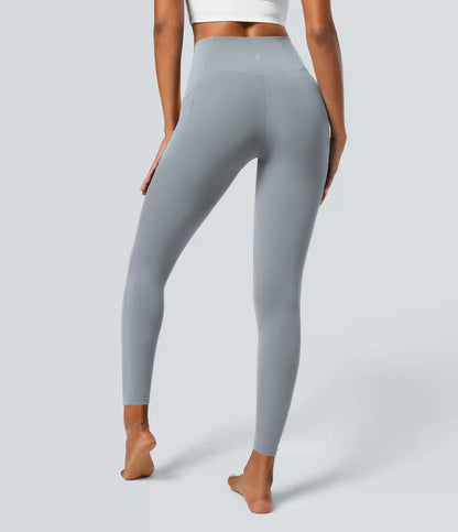 SoftlyZero™ Crossover Pocket Plain Leggings