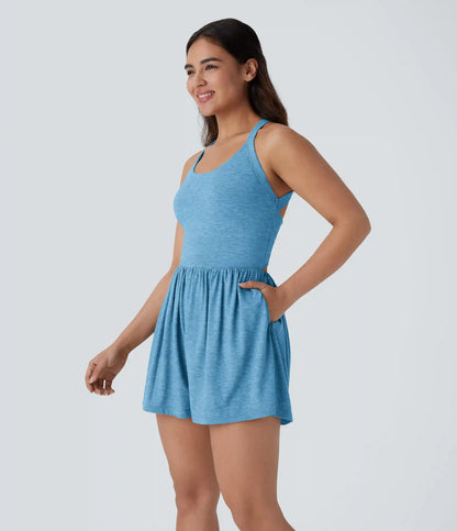Pocket 2-in-1 Romper-Easy Peezy Edition