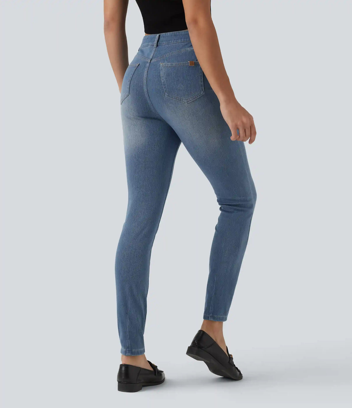 Halara Flex™ High Waisted Casual Skinny Jeans with Pockets