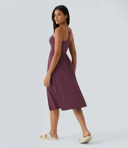 Everyday Midi Chill Dress-La Land