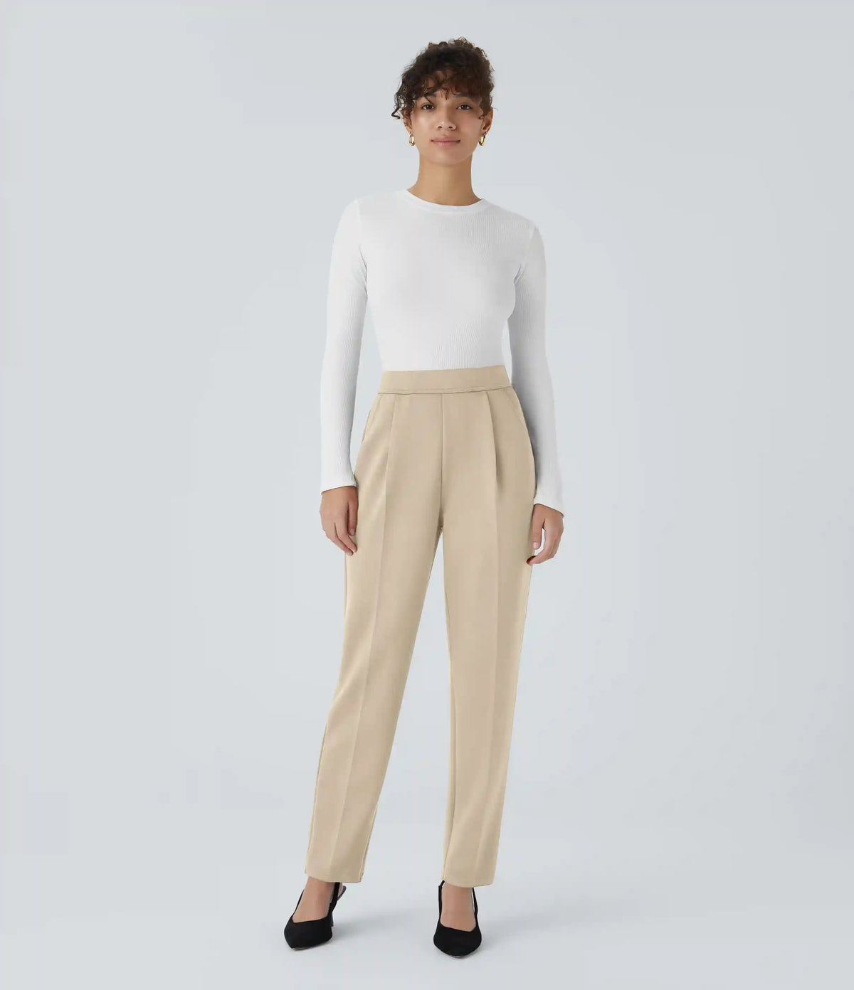 Halara Flex™ High Waisted Pocket Tapered Work Pants