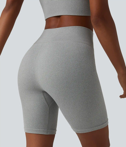 OneForm Seamless Flow High Waisted Casual Biker Shorts