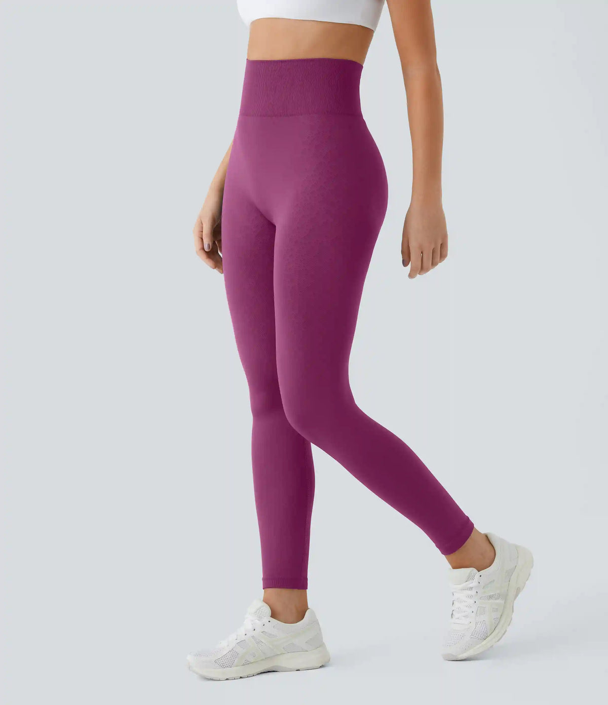OneForm Seamless Flow High Waisted Ruched Plain Leggings