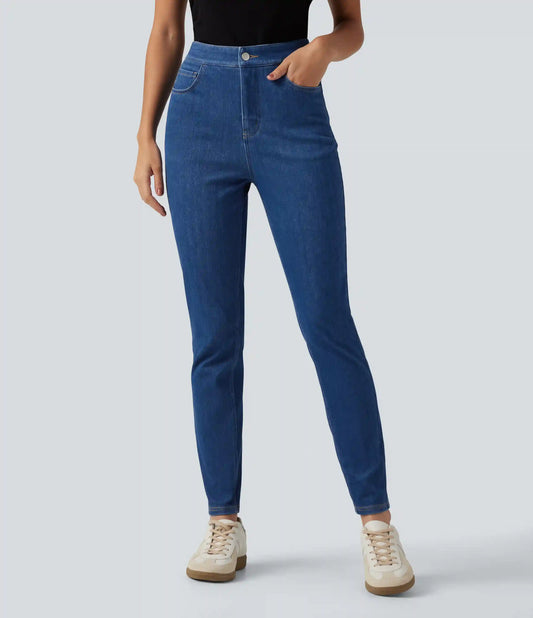 Halara Flex™ High Waisted Tummy Control Casual Jeans with Pockets