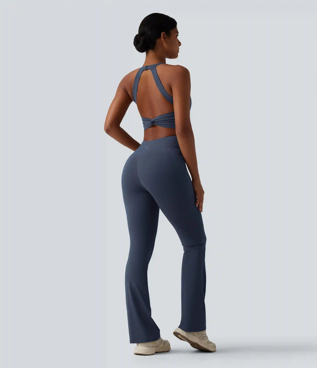 Halara UltraSculpt™ Tummy Control Bootcut Training Jumpsuit with Pockets-Easy Peezy Edition