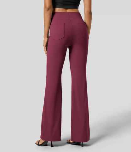 Halara Flex™ High Waisted Back Side Pocket Slight Flare Work Pants