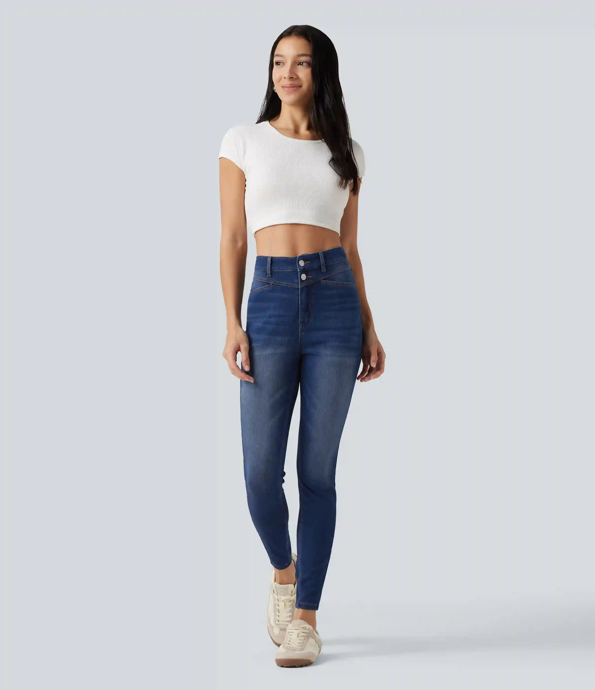 Halara Flex™ High Waisted Skinny Casual Jeans with Pockets