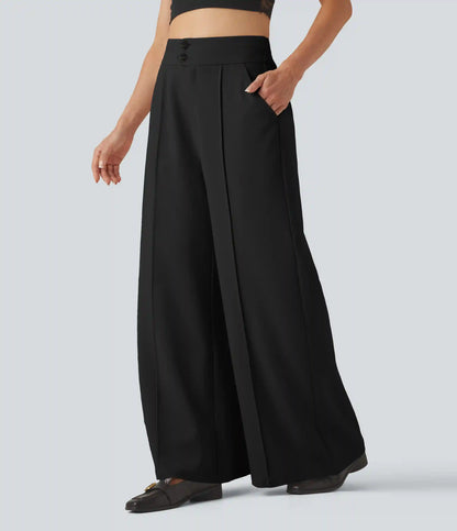 High Waisted Baggy Work Pants with Pockets