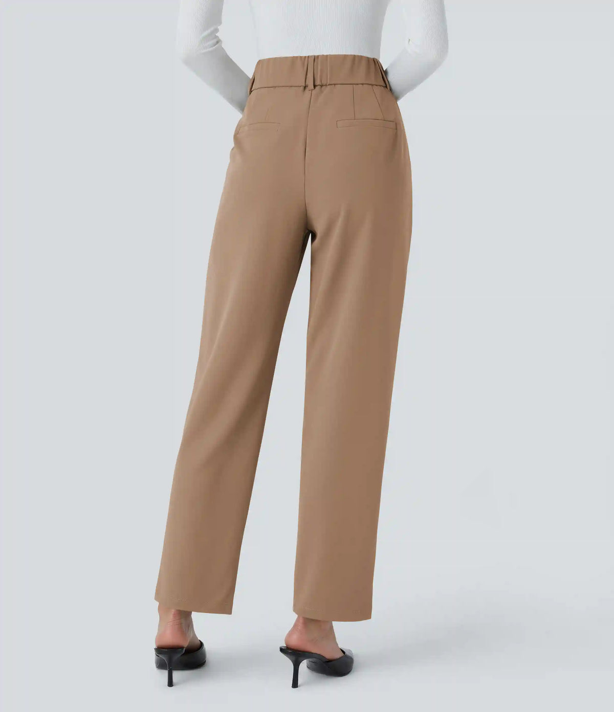 Halara Flex™ High Waisted Pocket Solid Work Tapered Pants